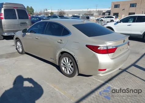 2014 Lexus Es 300H from USA, damaged, VIN JTHBW1GG5E2073097
